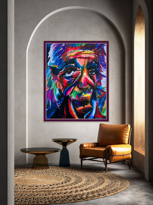 Modern Einstein Viktor Bevanda Prints and canvas - available in more sizes